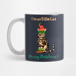 I'm an Elfie Cat  - Merry Christmas Mug